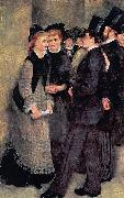 La sortie de Conservatorie Auguste renoir